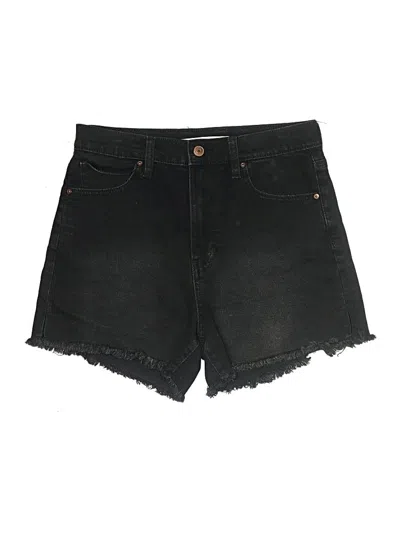 Pre-owned Celebrity Pink Denim Shorts In Black