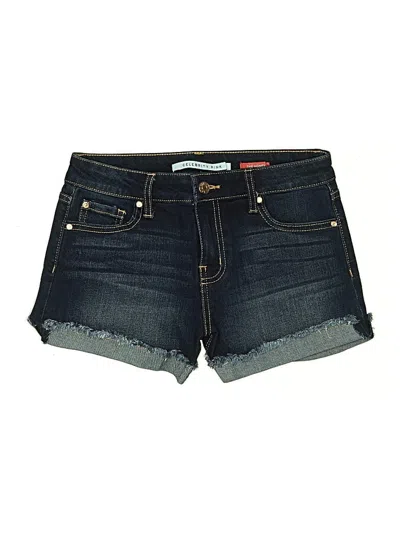 Pre-owned Celebrity Pink Denim Shorts In Blue