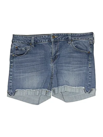Pre-owned Celebrity Pink Denim Shorts In Blue
