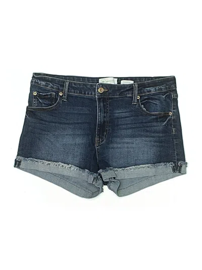 Pre-owned Celebrity Pink Denim Shorts In Blue