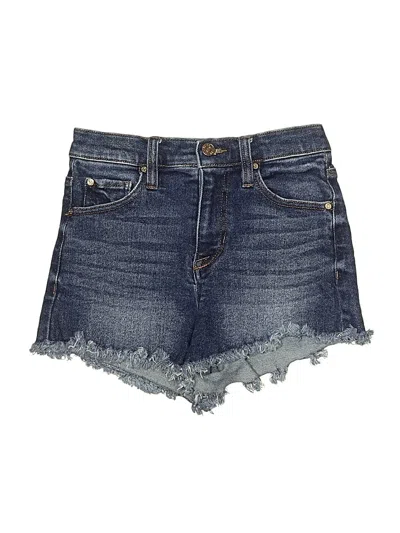 Pre-owned Celebrity Pink Denim Shorts In Blue