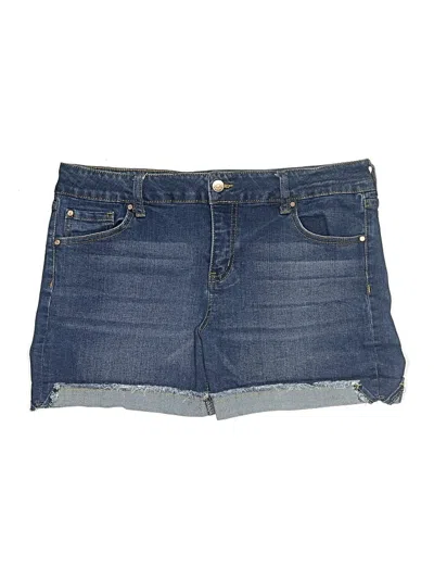 Pre-owned Celebrity Pink Denim Shorts In Blue