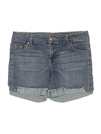 Pre-owned Celebrity Pink Denim Shorts In Blue