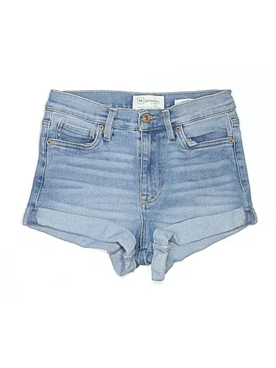 Pre-owned Celebrity Pink Denim Shorts In Blue