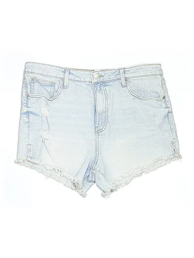 Pre-owned Celebrity Pink Denim Shorts In Blue