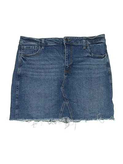 Pre-owned Celebrity Pink Denim Shorts In Blue
