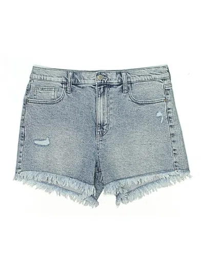 Pre-owned Celebrity Pink Denim Shorts In Blue