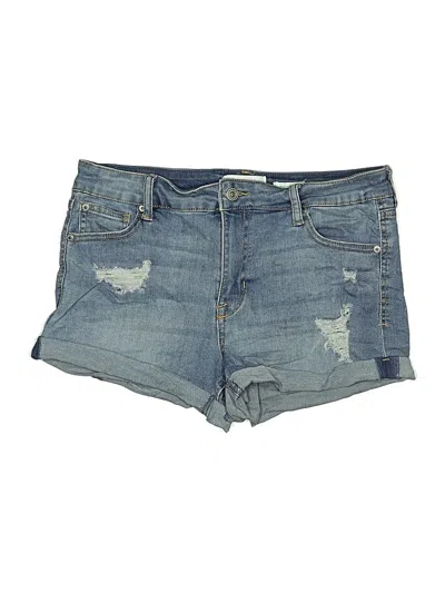 Pre-owned Celebrity Pink Denim Shorts In Blue