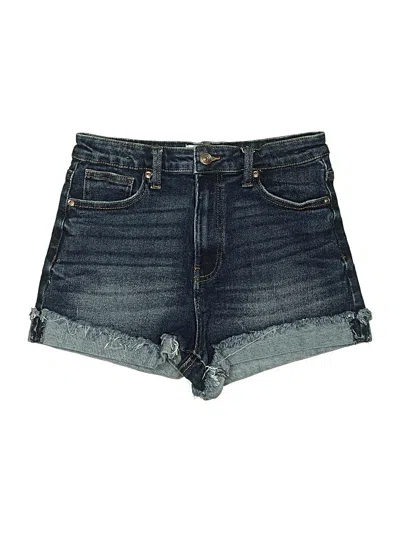 Pre-owned Celebrity Pink Denim Shorts In Blue