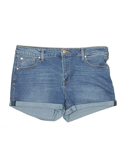 Pre-owned Celebrity Pink Denim Shorts In Blue