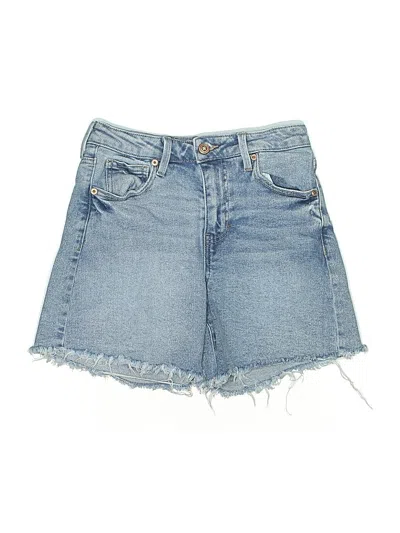 Pre-owned Celebrity Pink Denim Shorts In Blue