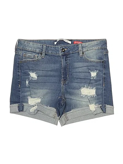 Pre-owned Celebrity Pink Denim Shorts In Blue