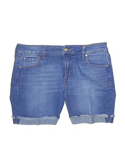Pre-owned Celebrity Pink Denim Shorts In Blue