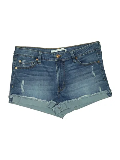 Pre-owned Celebrity Pink Denim Shorts In Blue