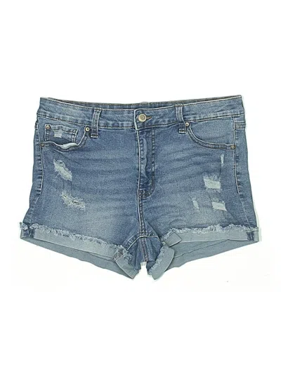 Pre-owned Celebrity Pink Denim Shorts In Blue