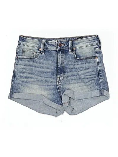 Pre-owned Celebrity Pink Denim Shorts In Blue