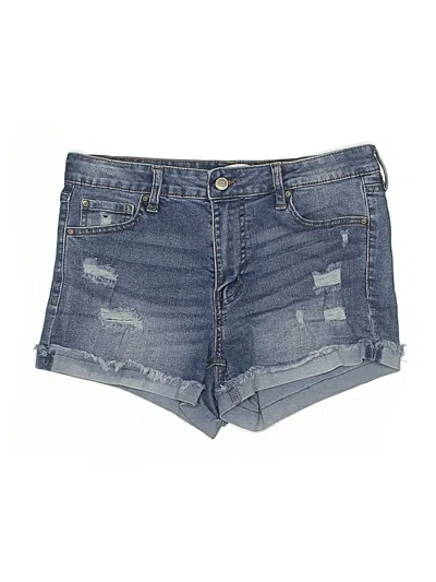Pre-owned Celebrity Pink Denim Shorts In Blue