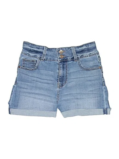 Pre-owned Celebrity Pink Denim Shorts In Blue