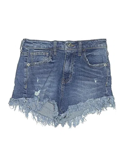 Pre-owned Celebrity Pink Denim Shorts In Blue