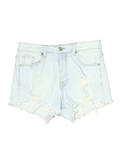 Pre-owned Celebrity Pink Denim Shorts In Blue