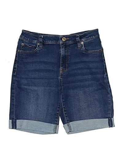 Pre-owned Celebrity Pink Denim Shorts In Blue