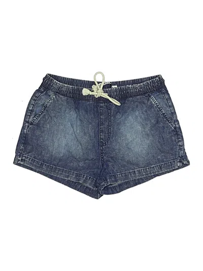 Pre-owned Celebrity Pink Denim Shorts In Blue