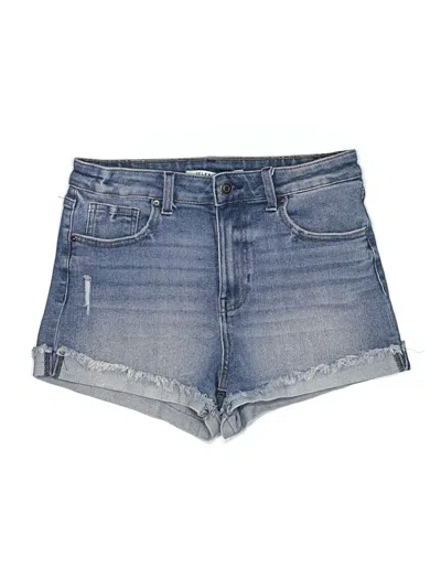 Pre-owned Celebrity Pink Denim Shorts In Blue
