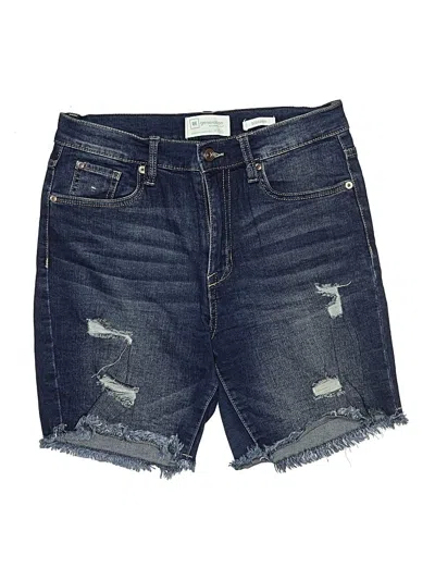 Pre-owned Celebrity Pink Denim Shorts In Blue