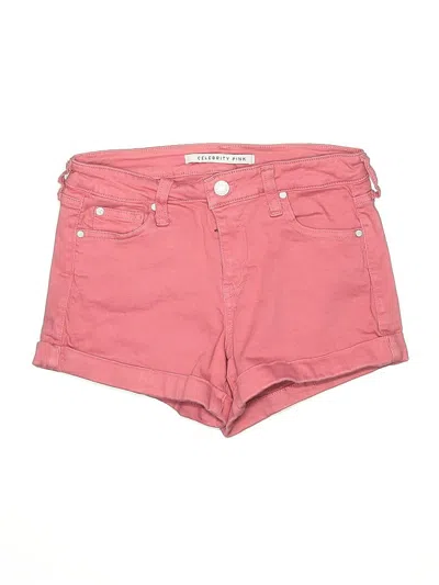 Pre-owned Celebrity Pink Denim Shorts In Pink