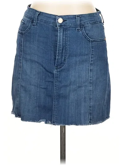 Pre-owned Celebrity Pink Denim Skirt In Blue