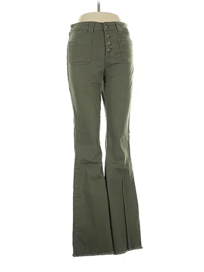 Pre-owned Celebrity Pink Dress Pants In Green