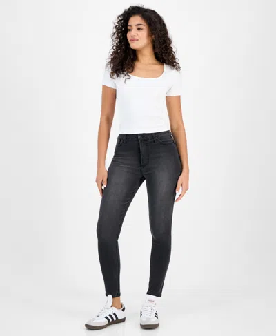 Celebrity Pink High Rise Skinny Ankle Jeans In Black