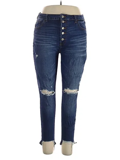 Pre-owned Celebrity Pink Jeans In Blue