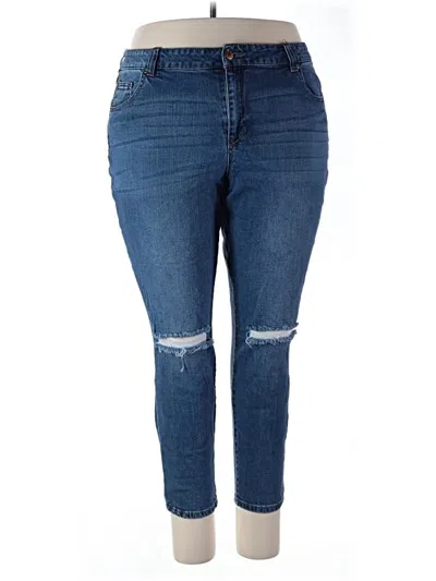 Pre-owned Celebrity Pink Jeans In Blue
