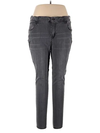 Pre-owned Celebrity Pink Jeans In Gray