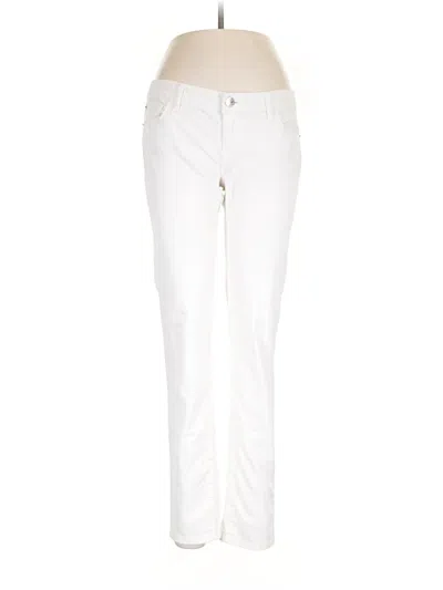 Pre-owned Celebrity Pink Jeans In Ivory