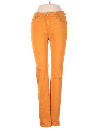 Pre-owned Celebrity Pink Jeans In Orange