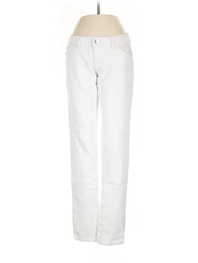 Pre-owned Celebrity Pink Jeans In White
