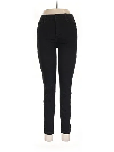 Pre-owned Celebrity Pink Jeggings In Black
