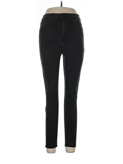 Pre-owned Celebrity Pink Jeggings In Black