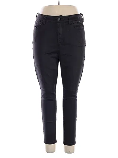 Pre-owned Celebrity Pink Jeggings In Black