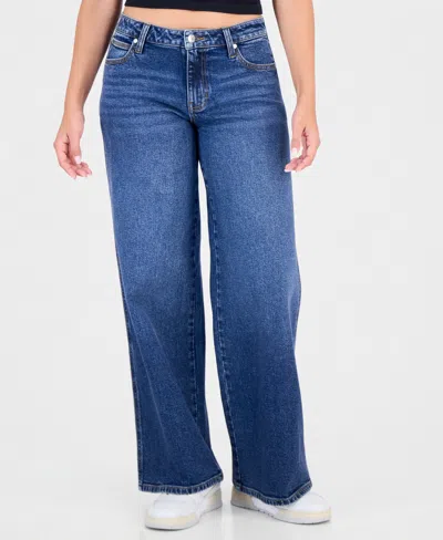 Celebrity Pink Juniors' Low-rise Bootcut Jeans In Blue