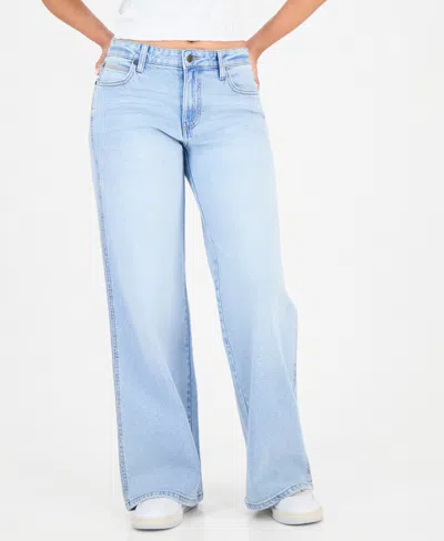 Celebrity Pink Juniors' Low-rise Bootcut Jeans In Blue