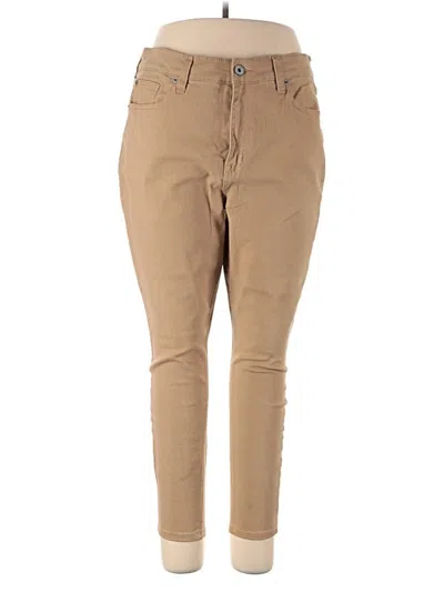 Pre-owned Celebrity Pink Khaki Pant In Tan