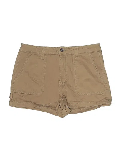 Pre-owned Celebrity Pink Khaki Shorts In Brown