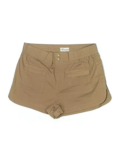 Pre-owned Celebrity Pink Khaki Shorts In Brown