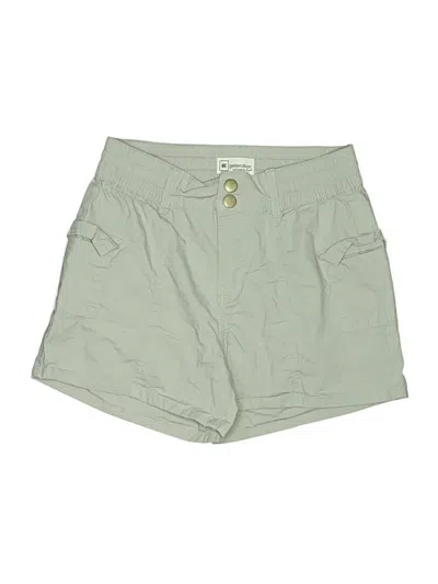Pre-owned Celebrity Pink Khaki Shorts In Green