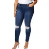 Celebrity Pink Plus Womens Denim Hight Rise Skinny Jeans