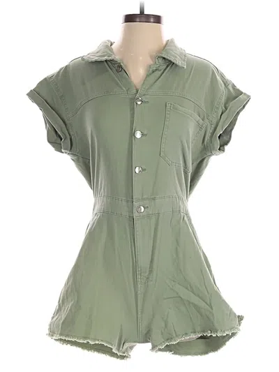 Pre-owned Celebrity Pink Romper In Green