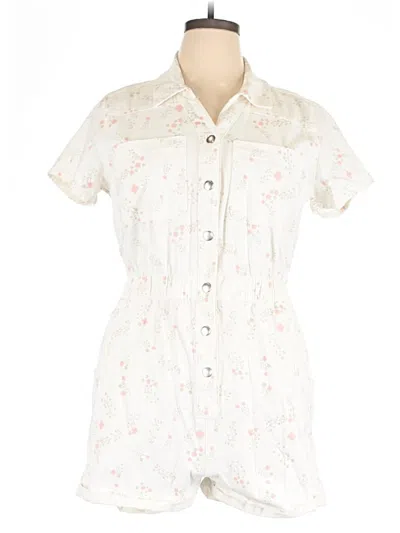 Pre-owned Celebrity Pink Romper In Ivory